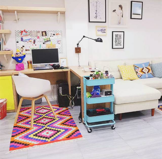 走偏了的北欧风原来可以这么美！她85㎡的家是大朋友小朋友都爱的童趣乐园