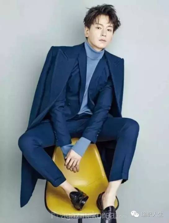 韩国经常穿高领毛衣的男明星,高领毛衣韩国男明星