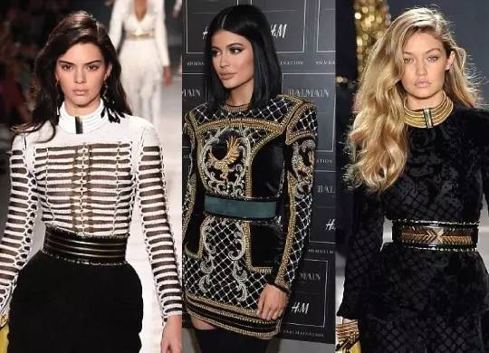 hm的联名白色衣服,hm联名高定系列