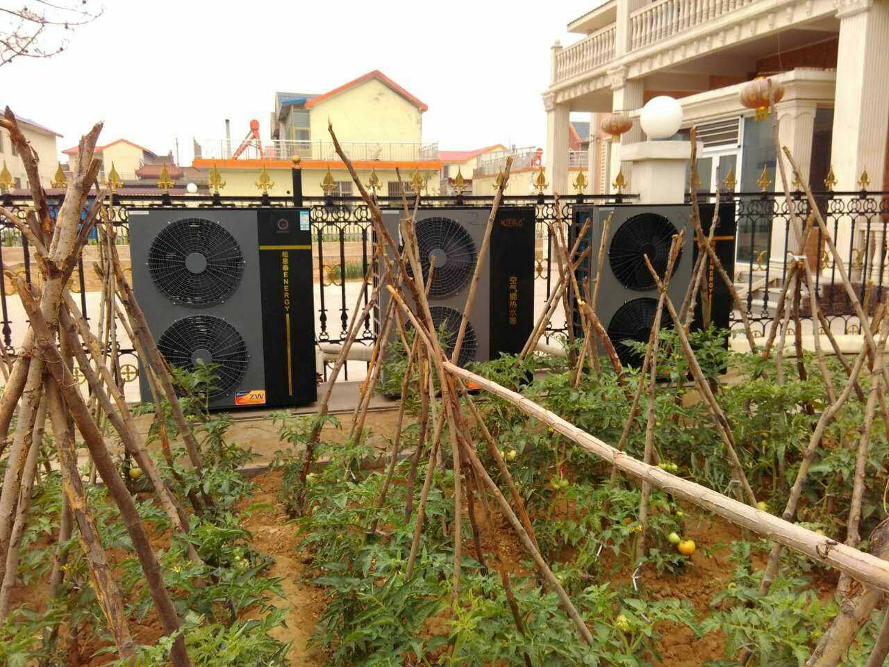 400平米别墅空气能热泵每天费用,200平别墅安装空气能热泵造价