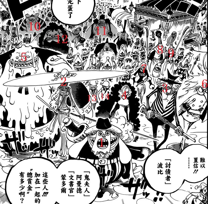 1087话海贼王分析,海贼王第1044话情报鹰目