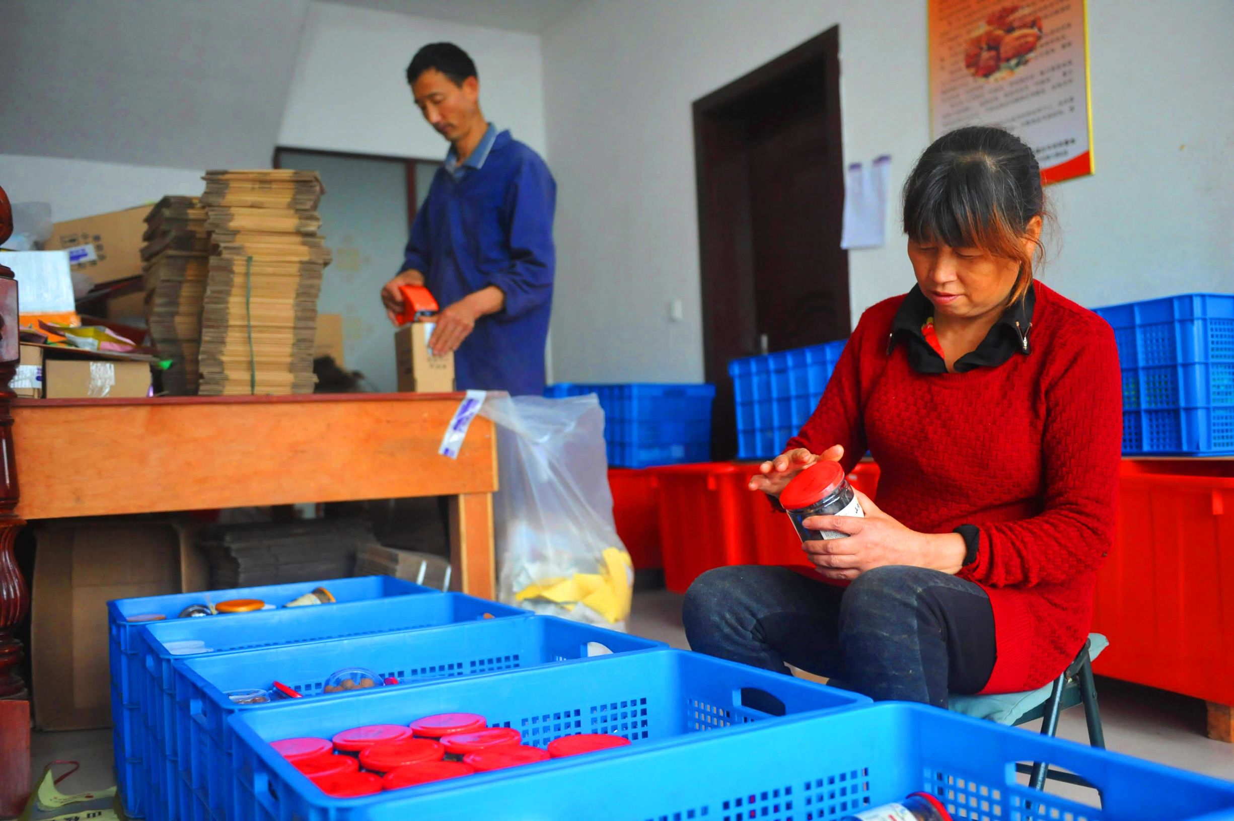 农民开网店一年赚千万