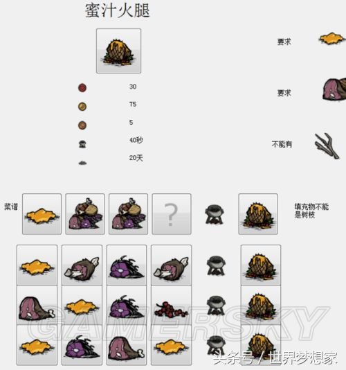 饥荒联机如何恢复生命值，精神值？恢复生命值，精神值方法一览