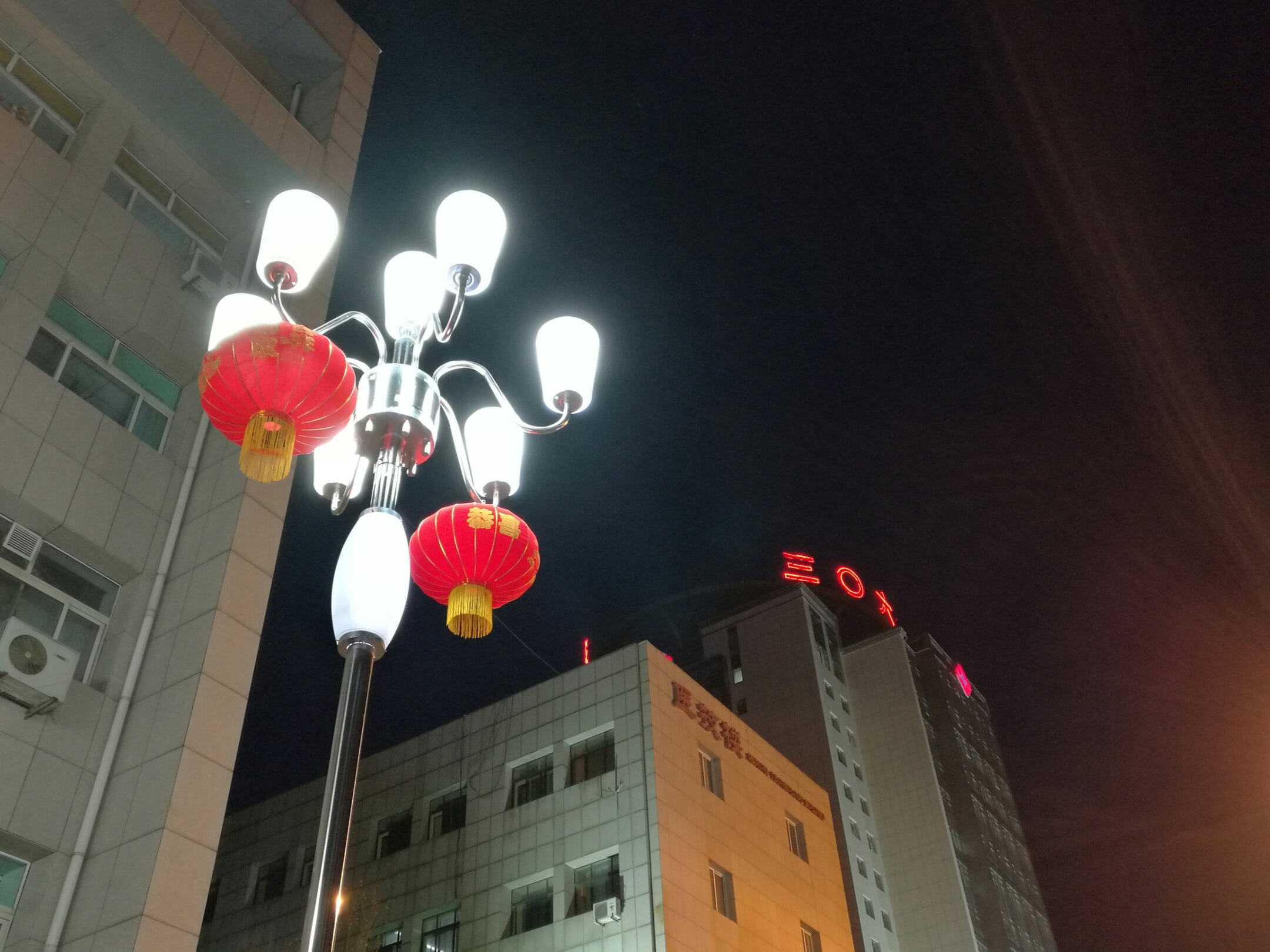 解放军306医院除夕之夜倒计时与正计时