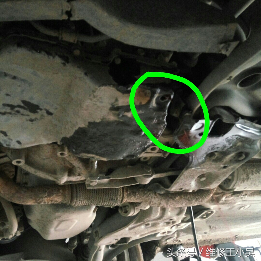 汽车油底壳摔坏了怎么办,汽车发动机油底壳磕碰了怎么维修