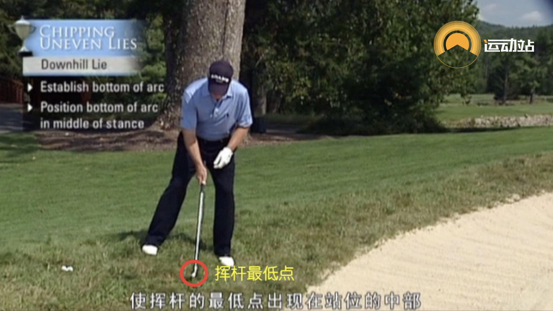 高尔夫教学视频果岭,高尔夫教学视频短杆的握杆