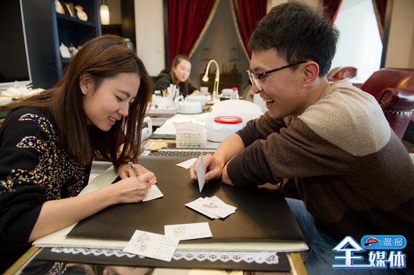 恋爱手绘卡片,手绘给男朋友生日快乐卡片