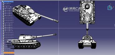 狮式重型坦克歼击车,德军狮式坦克