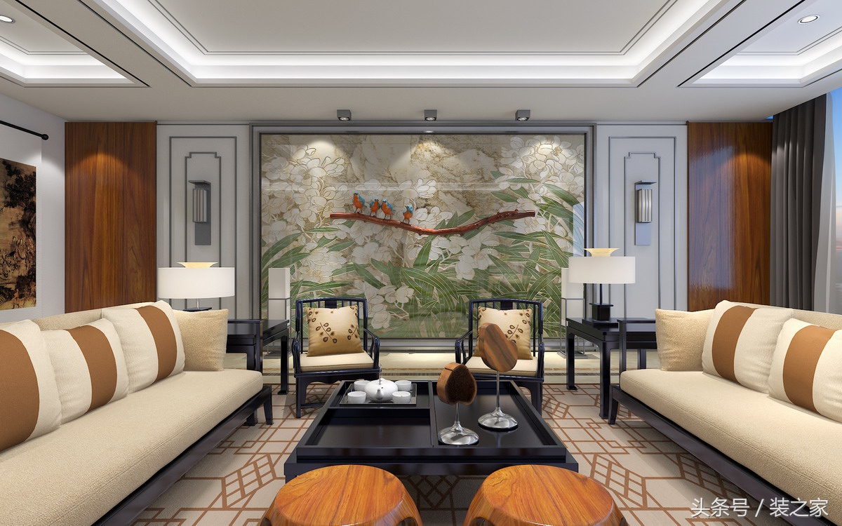 博弈彩雕艺术背景墙,佛山彩雕艺术背景墙