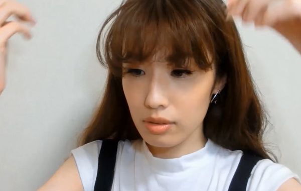 八字刘海发型太短处理办法,留刘海的过渡期假刘海