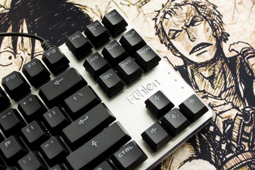 富勒G87S机械键盘,富勒的cherry红轴机械键盘