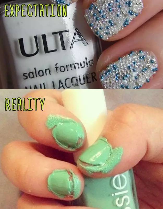 只用单色就能做出好看的美甲,美甲款式图片法式美甲