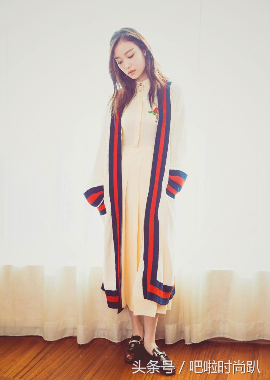 倪妮宋佳的开衫,倪妮开衫装