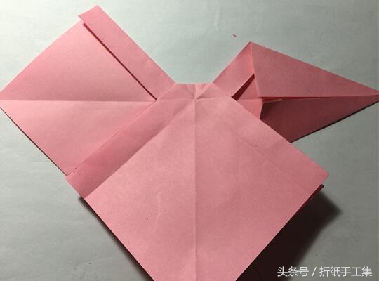 六方盒礼品盒蝴蝶结系法慢动作,礼品盒上的蝴蝶结飘带的各种剪法