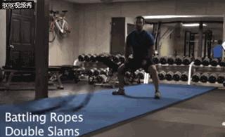 战绳训练能够锻炼哪些肌肉,战绳减肥训练动作大全