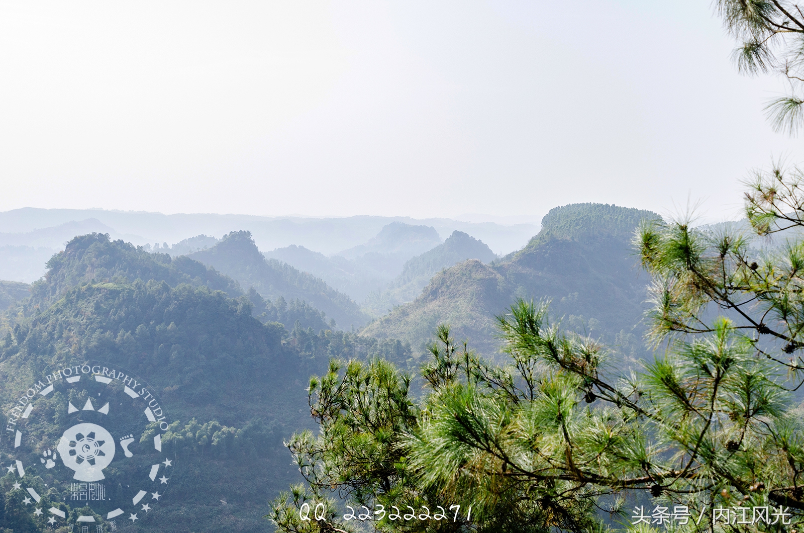 攀越震撼的内江威远高顶寨