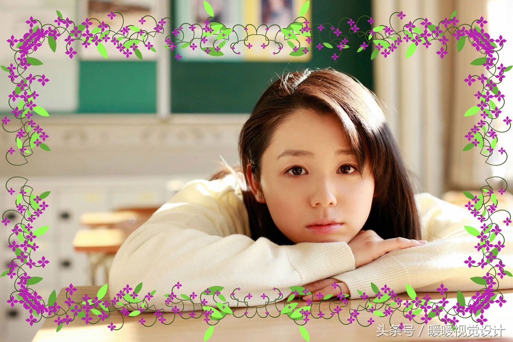 Ps制作简易相框教程,ps无中生有图片制作教程