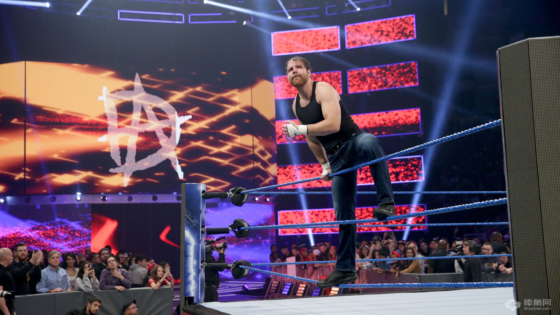 WWE驸马爷风云决战RVD！凯恩抛摔毕雪夫获全场欢呼！