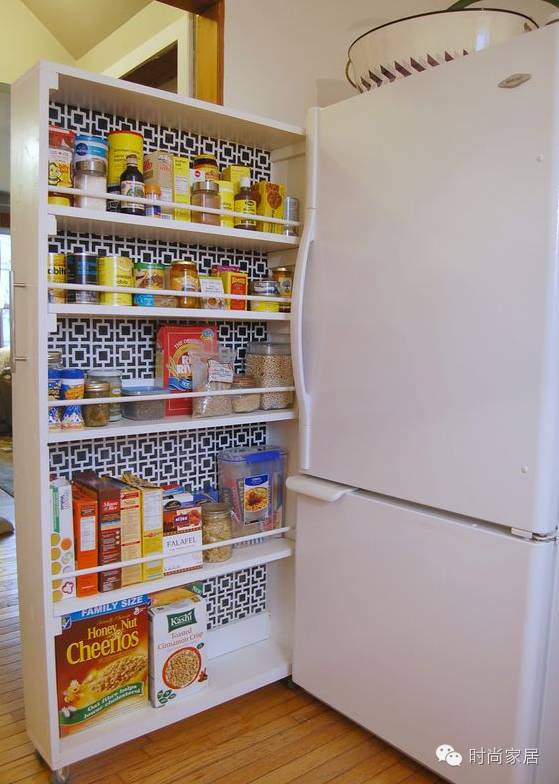 四门冰箱怎么放东西节省空间,节约地方的冰箱