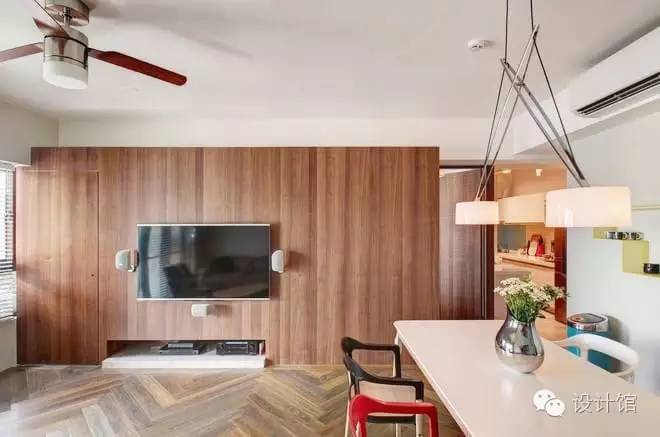 自己动手做木头电视背景墙,用木板做电视墙和电视柜