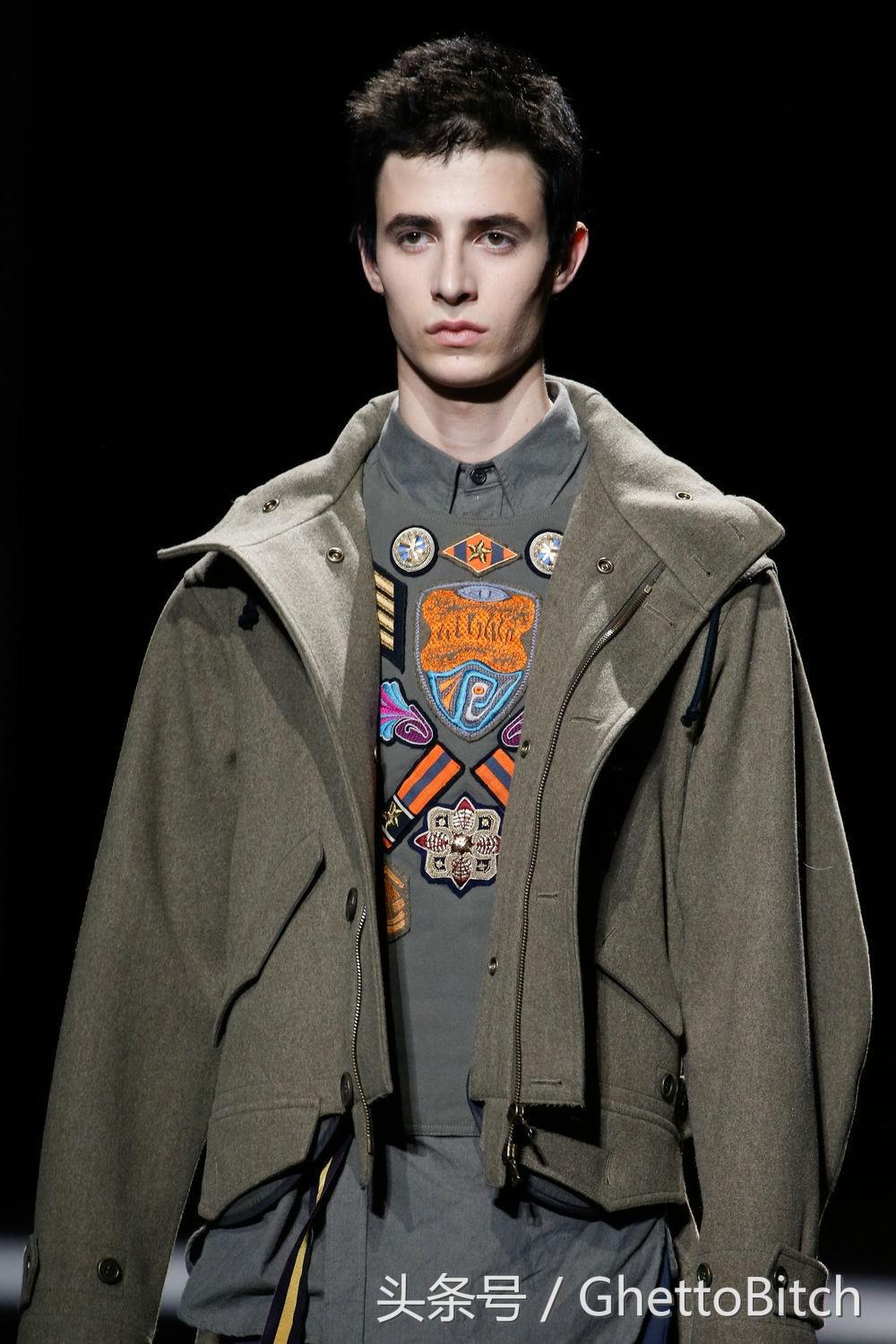 前一百只有两个肌肉男模，2017春夏时装周男模排行榜