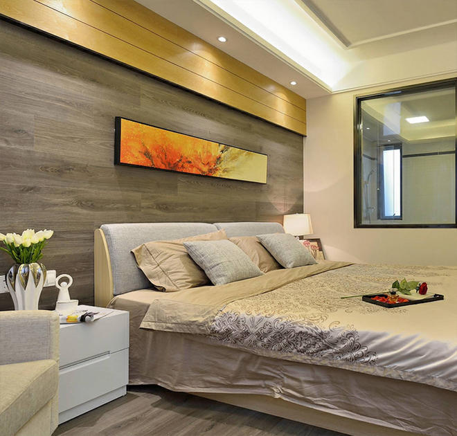 简约风装修房子的效果图,意式简约风三居室装修效果图