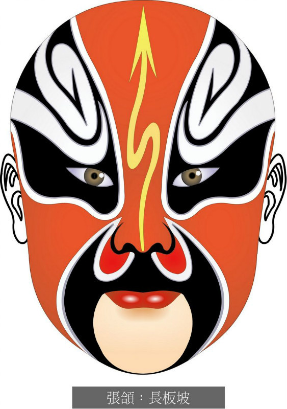 国粹脸谱重组画,国粹创意经典脸谱