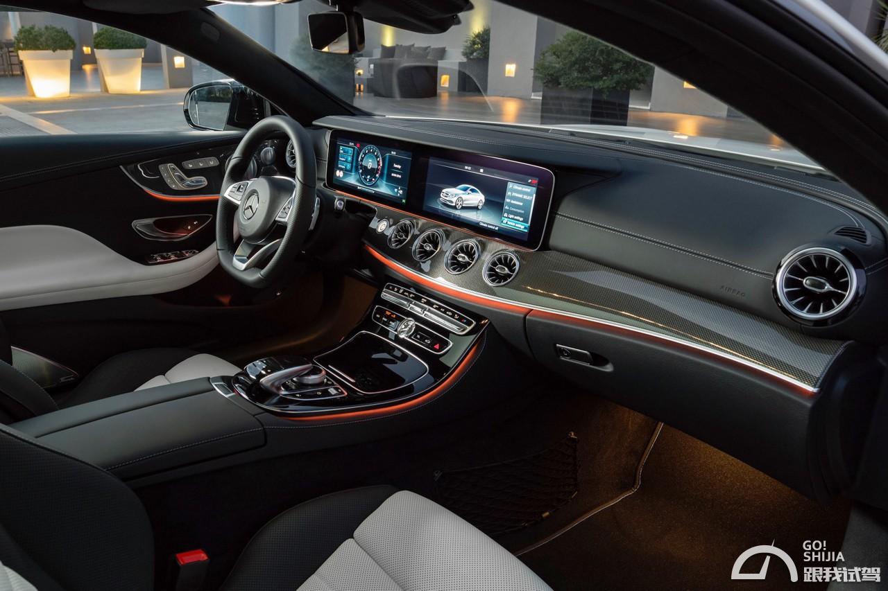 优雅的奔驰e级,优雅的coupe车型