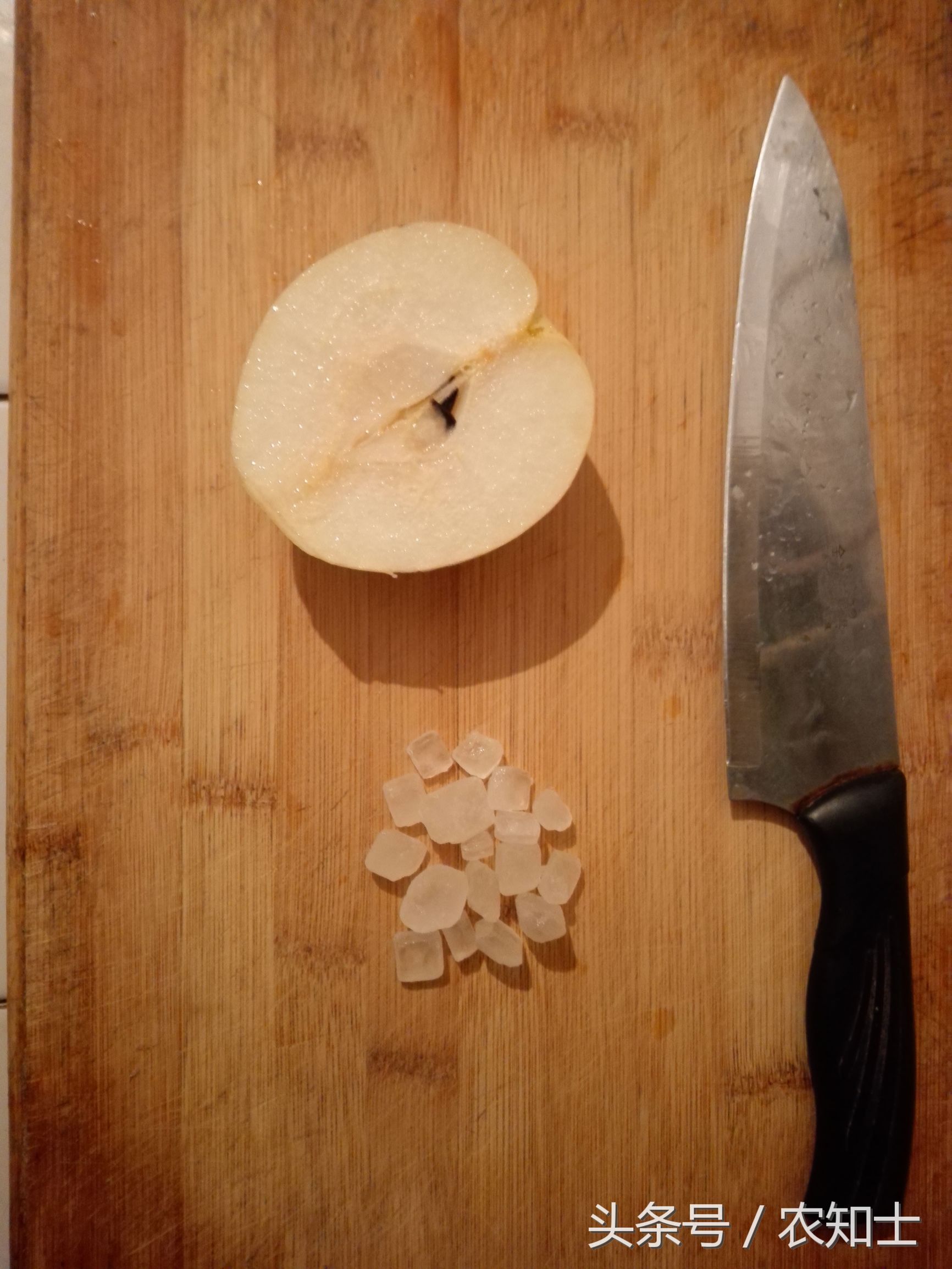 贝母冰糖蒸雪梨怎么做治咳嗽,冰糖雪梨水治咳嗽的做法