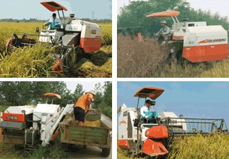 久保田2019新款青储收割机,久保田pro758q履带式联合收割机