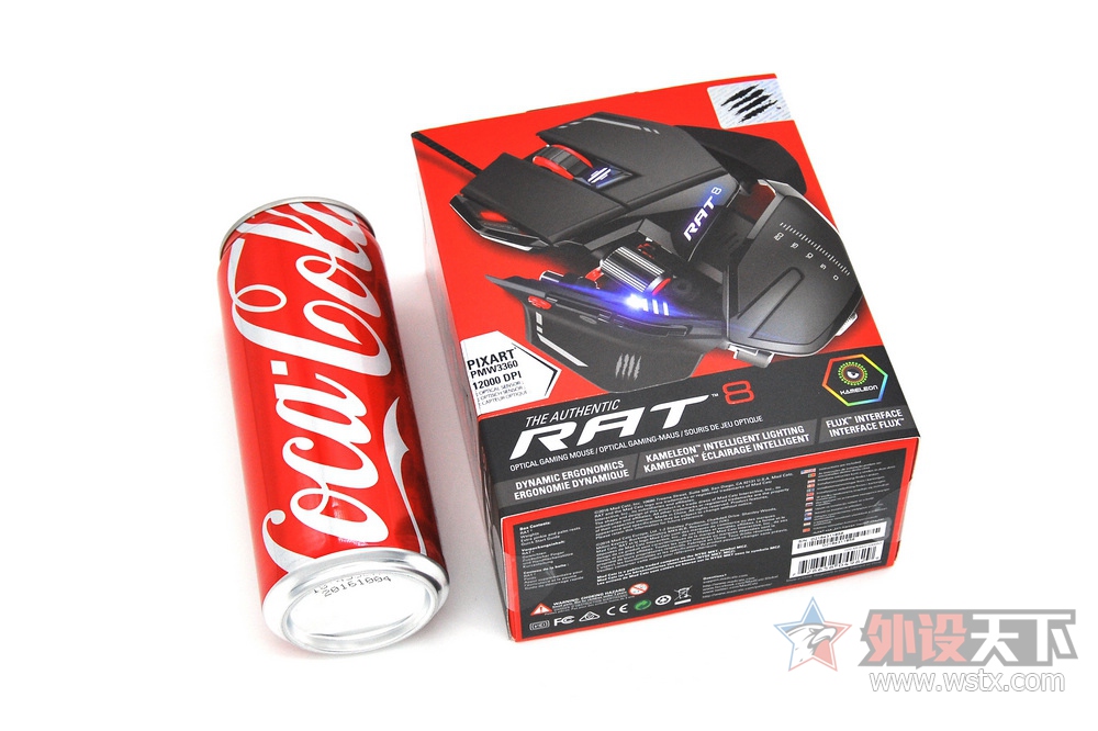 「烧友评测」理工男的玩具——美加狮MadCatzR.A.T.8鼠标评测