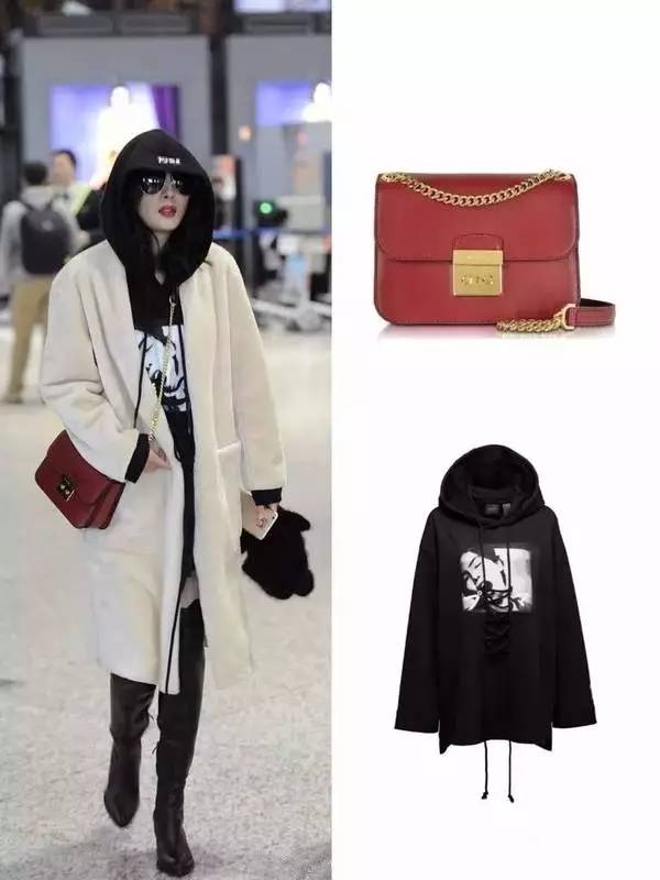 过膝靴杨幂,杨幂穿黑色过膝长靴街拍