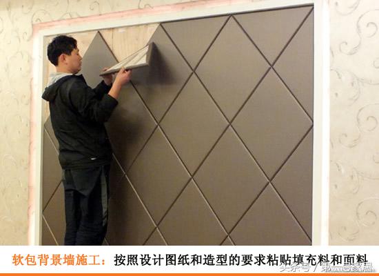 背景墙软包装修效果图,硬包软包背景墙效果图