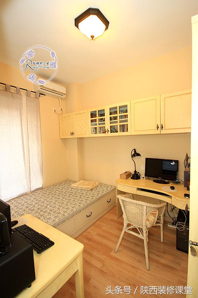 美式简约风硬装软装19万,10万硬装小户型复古风