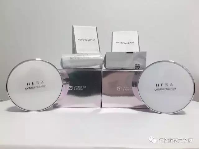 雪花秀气垫和赫拉哪个好,爱敬气垫和雪花秀气垫