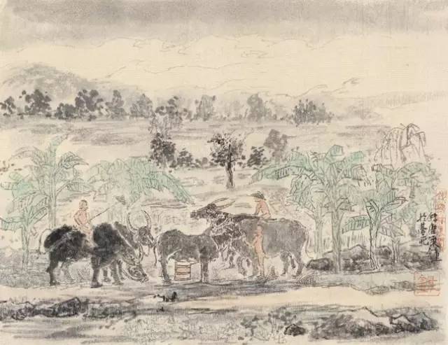 论中国山水画的写生,山水画写生的造境