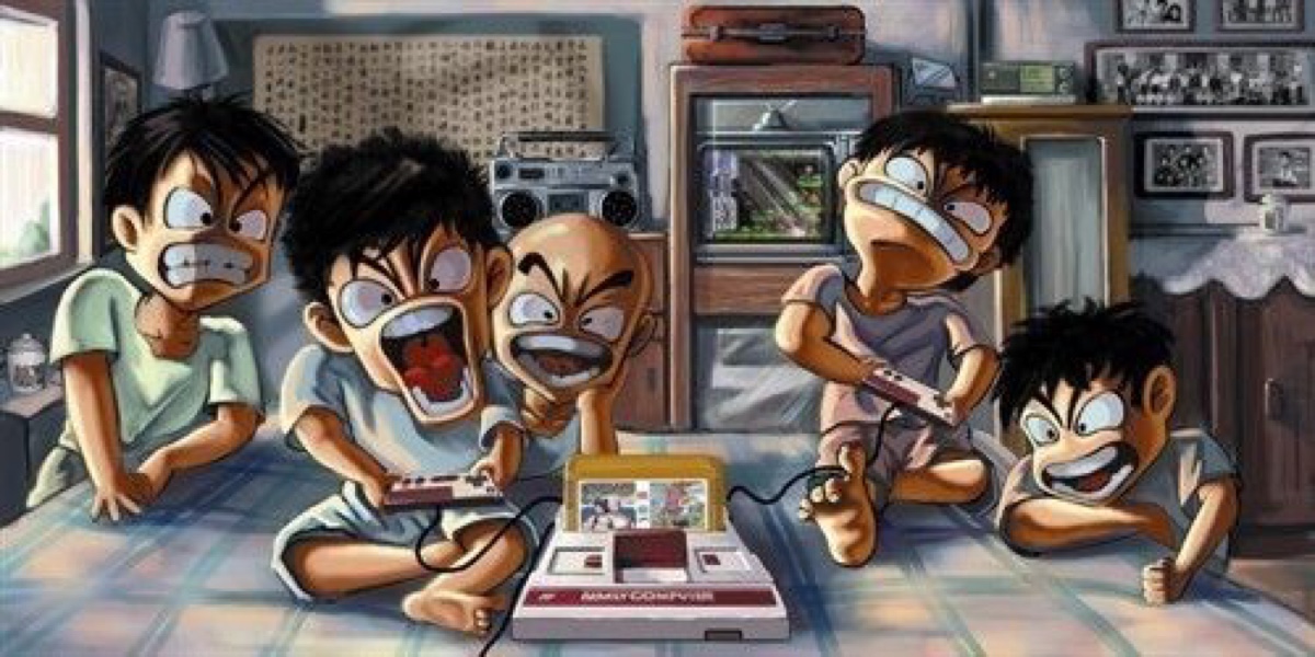 回忆年轻时的游戏的感觉,童年的游戏回忆感言