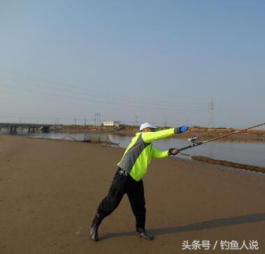 海竿抛竿技法视频教程,海竿怎样抛竿子线不缠绕