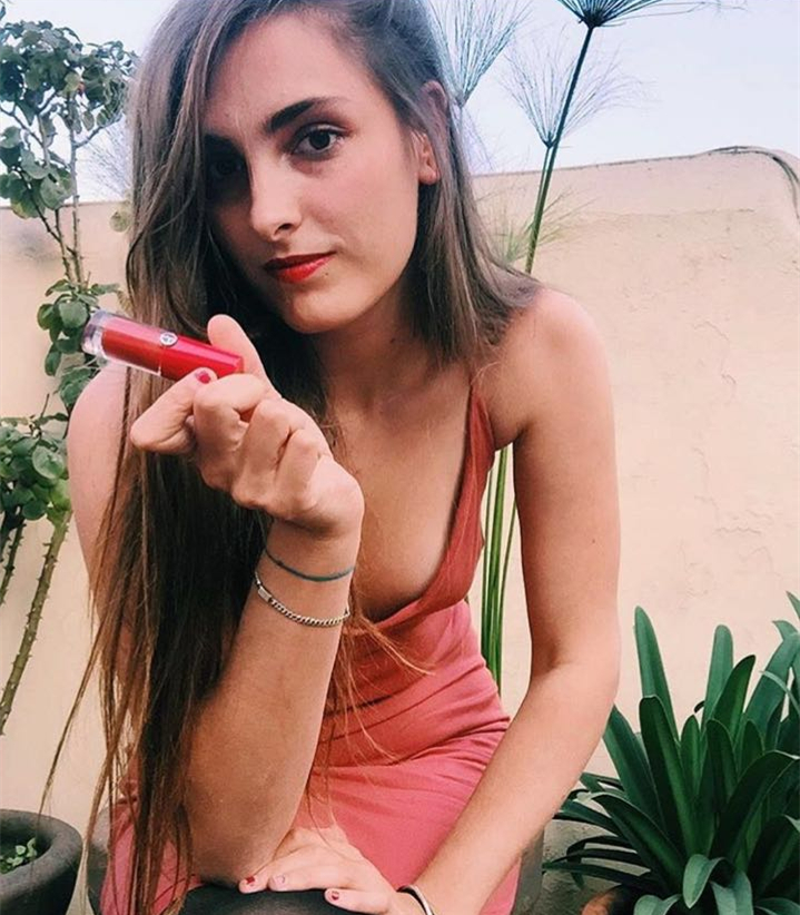 阿玛尼染唇液005试色,阿玛尼新出了个唇泥色号