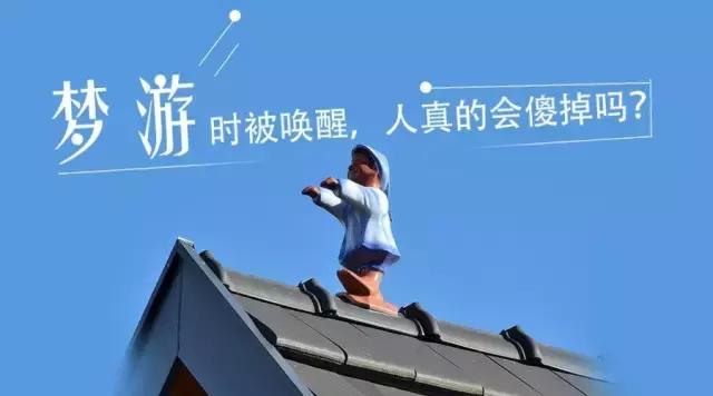 为什么梦游的人叫醒会有生命危险,梦游被惊醒会变傻子吗