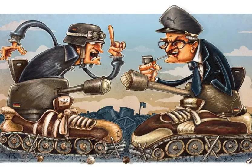 阿迪和彪马分道扬镳,阿迪和彪马的那些事