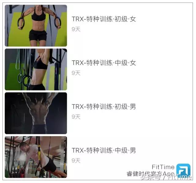 trx健身动作教程,明星都在练什么
