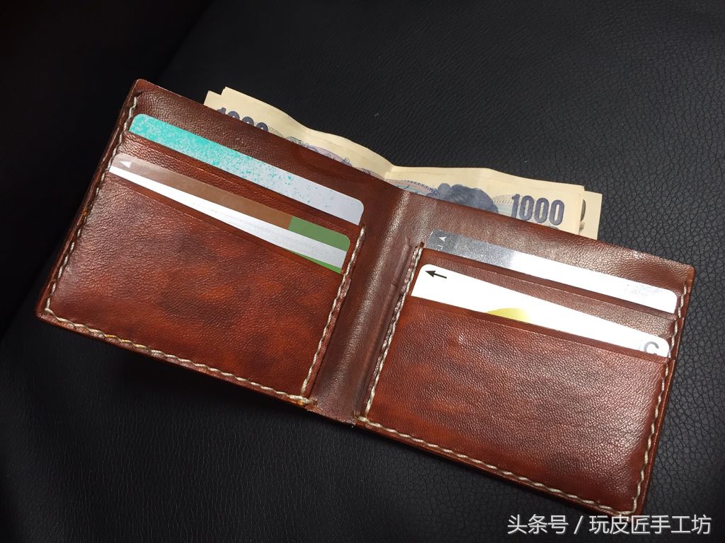 皮雕钱包手工制作视频,简易真皮手工钱包制作教程