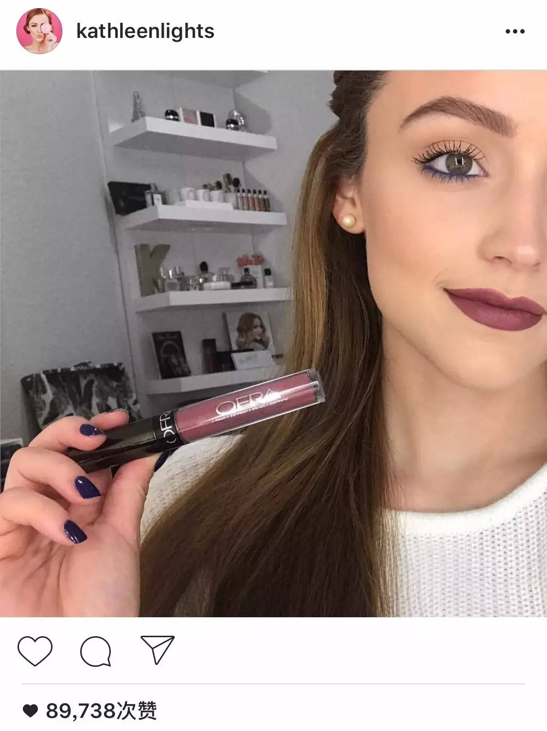 刷屏ins的10款小众口红,低饱和度口红推荐ins