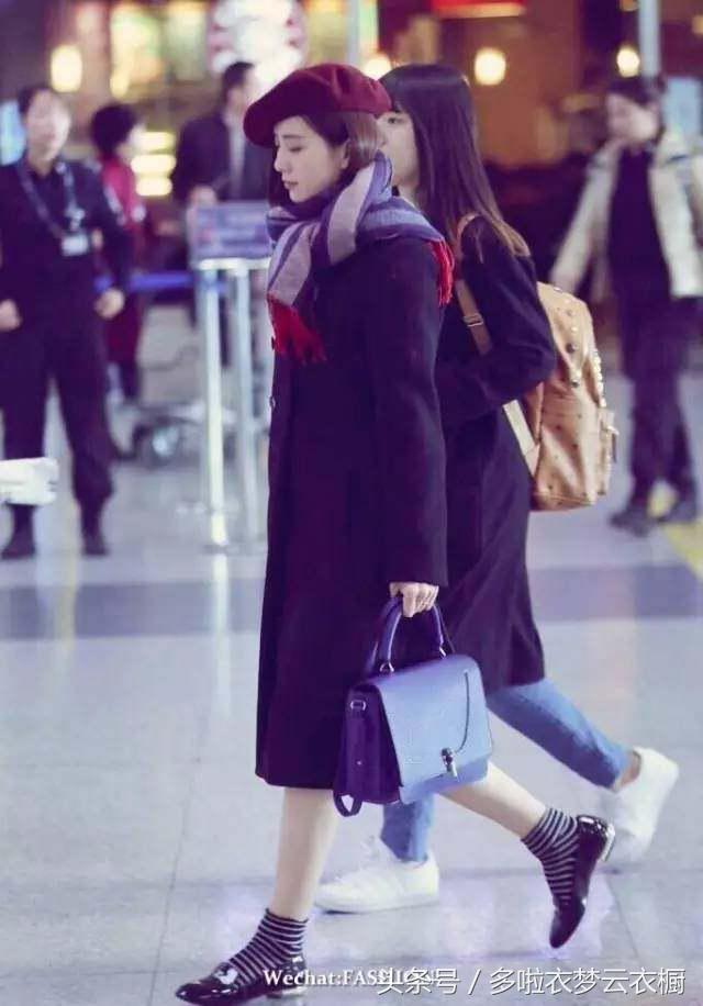 刘诗诗杨幂穿毛毛鞋,杨幂刘诗诗最新路透