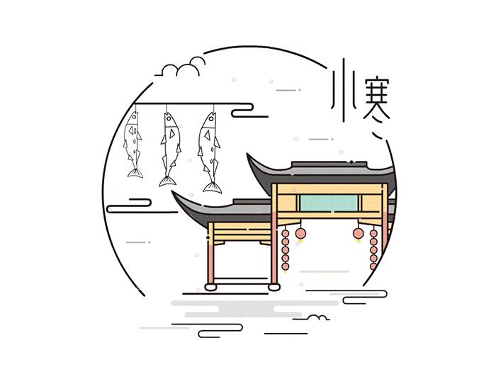 二十四节气第一个节气绘画,二十四节气的图画大全