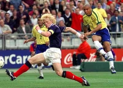 1998年法国世界杯16强对阵图,1998法国世界杯巴西vs摩洛哥