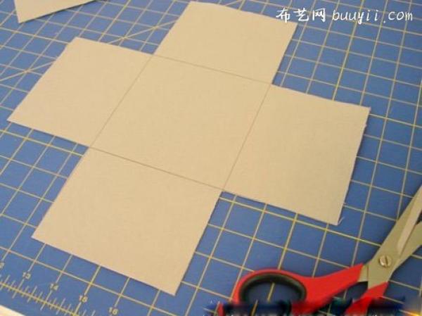 不织布手工制作收纳盒立体有盖子,不织布做收纳盒