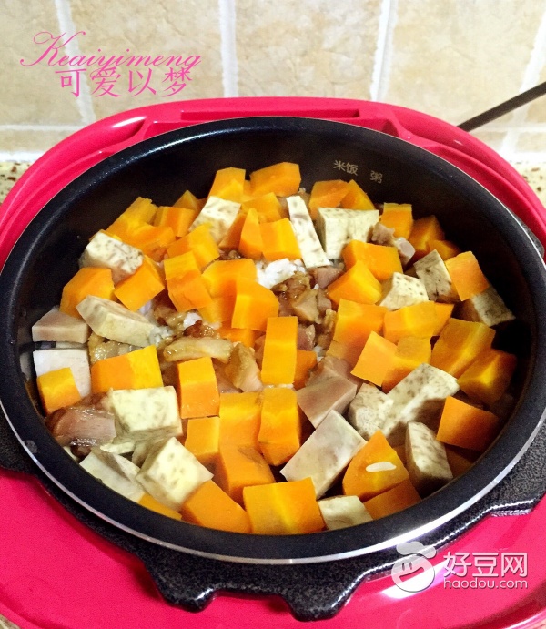 美的电压力锅糙米饭,美的mini饭煲