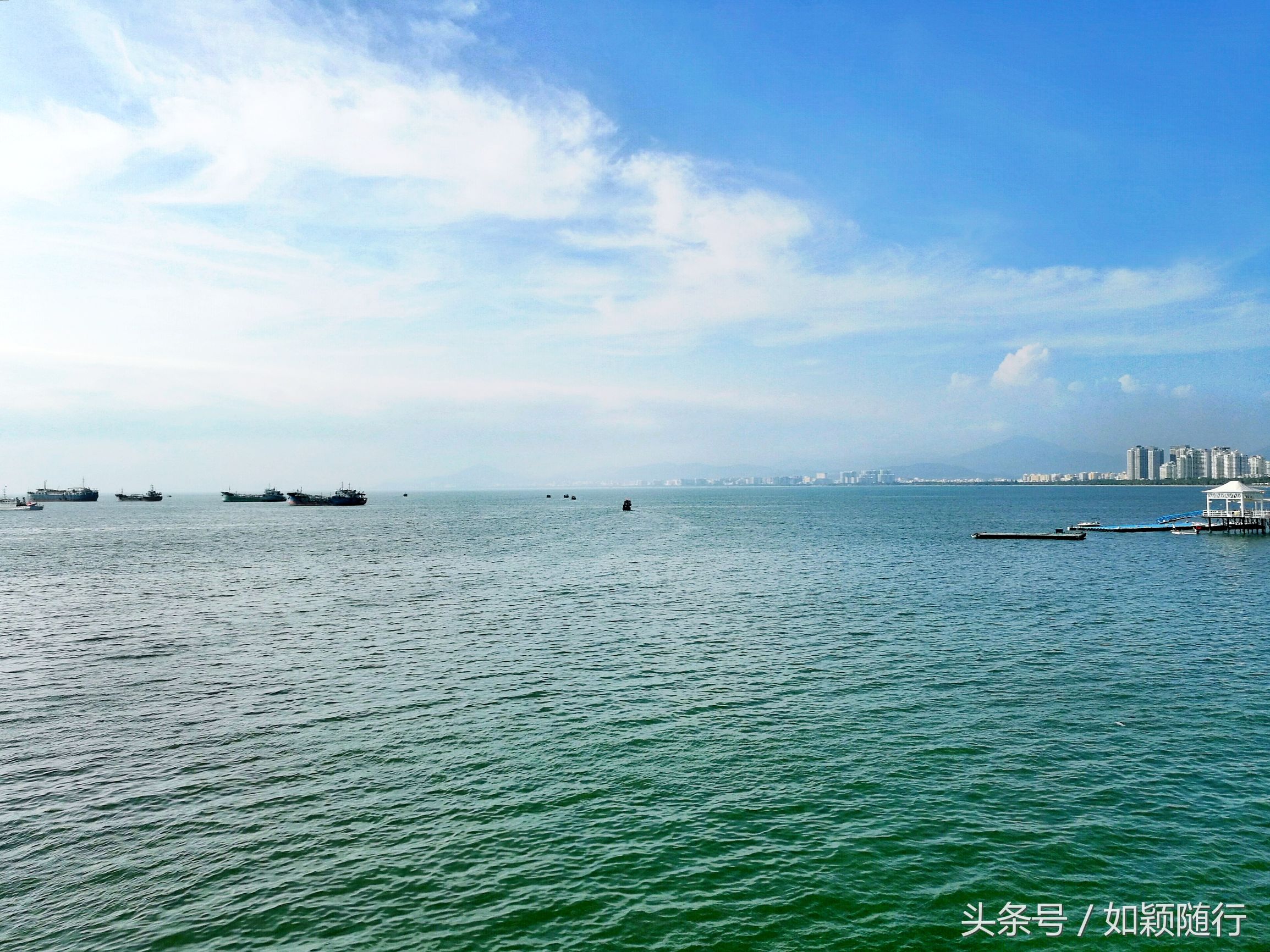 三亚地标美丽凤凰岛,三亚的凤凰岛与海花岛